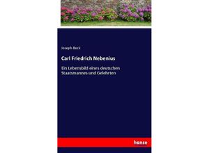 9783743469143 - Carl Friedrich Nebenius - Joseph Beck Kartoniert (TB)