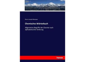 9783743482555 - Chemisches Wörterbuch - Pierre Joseph Macquer Kartoniert (TB)