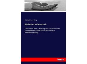 9783743492097 - Biblisches Wörterbuch - Wübbe Ulrich Jütting Kartoniert (TB)