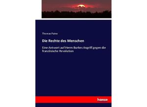 9783743603653 - Die Rechte des Menschen - Thomas Paine Kartoniert (TB)