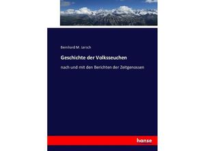 9783743609402 - Geschichte der Volksseuchen - Bernhard M Lersch Kartoniert (TB)