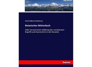 9783743622456 - Botanisches Wörterbuch - Moritz Balthasar Borkhausen Kartoniert (TB)