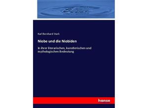 9783743625303 - Niobe und die Niobiden - Karl Bernhard Stark Kartoniert (TB)