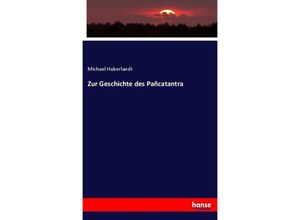 9783743625792 - Zur Geschichte des Pañcatantra - Michael Haberlandt Kartoniert (TB)