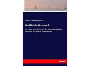 9783743627093 - Westfälische Grammatik - Hermann Friedrich Jellinghaus Kartoniert (TB)