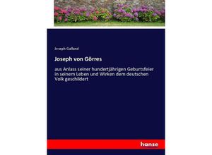 9783743633810 - Joseph von Görres - Joseph Galland Kartoniert (TB)