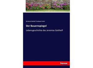 9783743634091 - Der Bauernspiegel - Jeremias Gotthelf Ferdinand Vetter Kartoniert (TB)