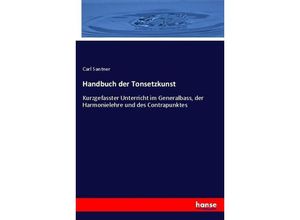 9783743636248 - Handbuch der Tonsetzkunst - Carl Santner Kartoniert (TB)