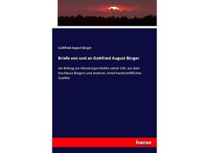 9783743639515 - Briefe von und an Gottfried August Bürger - Gottfried August Bürger Kartoniert (TB)