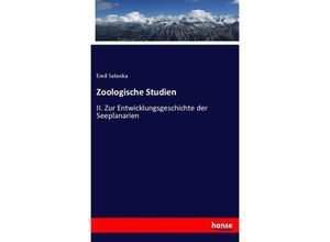 9783743640993 - Zoologische Studien - Emil Selenka Kartoniert (TB)