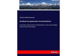 9783743672086 - Handbuch der gesammten Arzneimittellehre - Theodor Gottfried Husemann Kartoniert (TB)