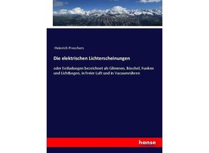 9783743673038 - Die elektrischen Lichterscheinungen - Heinrich Preschers Kartoniert (TB)