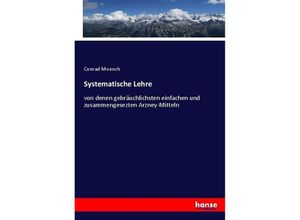 9783743674462 - Systematische Lehre - Conrad Moench Kartoniert (TB)