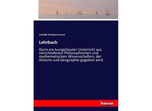 9783743687530 - Lehrbuch - Gotthilf Christian Reccard Kartoniert (TB)
