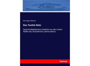 9783743691414 - Des Teufels Netz - Karl August Barack Kartoniert (TB)