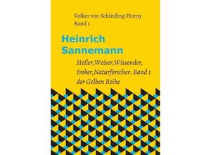 9783743952225 - Heinrich Sannemann - Volker von Schintling-Horny Kartoniert (TB)