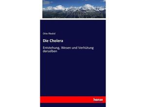 9783744609258 - Die Cholera - Otto Riedel Kartoniert (TB)