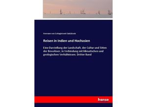 9783744614313 - Reisen in Indien und Hochasien - Hermann von Schlagintweit Kartoniert (TB)