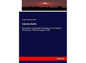 9783744631099 - Fabrizio Ruffo - Joseph Alexander Helfert Kartoniert (TB)