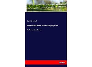 9783744633048 - Mittelländische Verkehrsprojekte - Gottfried Zöpfl Kartoniert (TB)