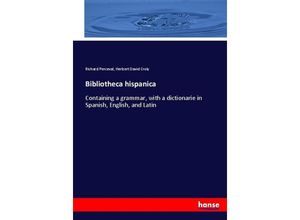 9783744657297 - Bibliotheca hispanica - Richard Perceval Herbert David Croly Kartoniert (TB)