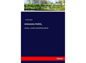 9783744672948 - Aristoteles Politik - Aristoteles Kartoniert (TB)