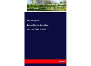 9783744684552 - Europäische Annalen - Ernst Ludwig Posselt Kartoniert (TB)