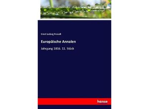 9783744684620 - Europäische Annalen - Ernst Ludwig Posselt Kartoniert (TB)