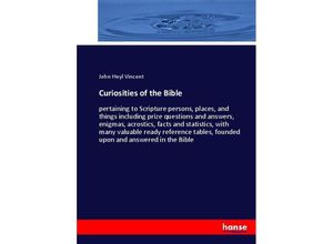 9783744685078 - Curiosities of the Bible - John Heyl Vincent Kartoniert (TB)