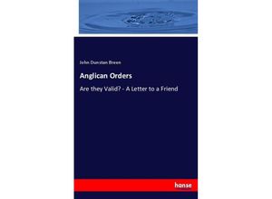 9783744687553 - Anglican Orders - John Dunstan Breen Kartoniert (TB)