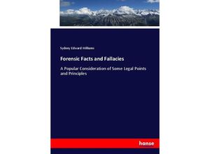 9783744696241 - Forensic Facts and Fallacies - Sydney Edward Williams Kartoniert (TB)