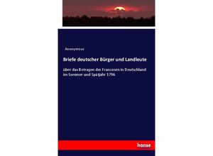 9783744698627 - Briefe deutscher Bürger und Landleute - Heinrich Preschers Kartoniert (TB)