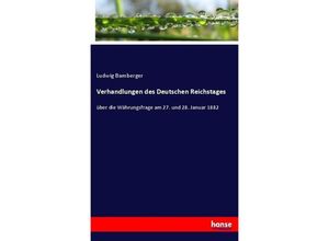 9783744699273 - Verhandlungen des Deutschen Reichstages - Ludwig Bamberger Kartoniert (TB)