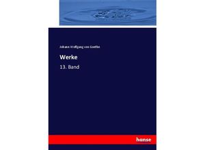 9783744703901 - Werke - Johann Wolfgang von Goethe Kartoniert (TB)