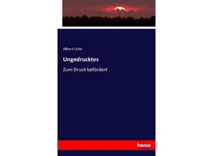 9783744706025 - Ungedrucktes - Albert Cohn Kartoniert (TB)