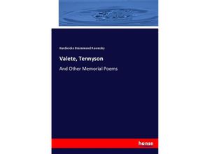 9783744712248 - Valete Tennyson - Hardwicke Drummond Rawnsley Kartoniert (TB)