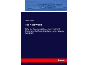 9783744719223 - The Next World - Susan G Horn Kartoniert (TB)