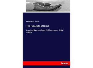 9783744727228 - The Prophets of Israel - Carl Heinrich Cornill Kartoniert (TB)