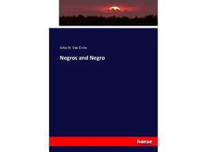 9783744733069 - Negros and Negro - John H Van Evrie Kartoniert (TB)