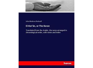 9783744754989 - El-Korân or The Koran - John Medows Rodwell Kartoniert (TB)