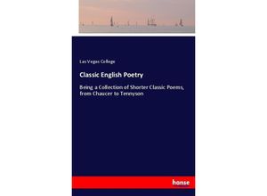 9783744764940 - Classic English Poetry - Las Vegas College Kartoniert (TB)