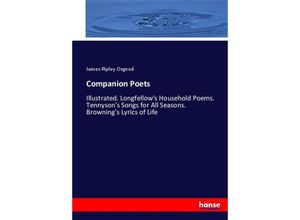 9783744771733 - Companion Poets - James Ripley Osgood Kartoniert (TB)