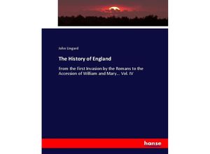 9783744773591 - The History of England - John Lingard Kartoniert (TB)