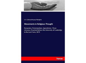 9783744776974 - Movements in Religious Thought - Edward Hayes Plumptre Kartoniert (TB)