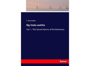 9783744778732 - Rig-Veda-sanhita - F Max Müller Kartoniert (TB)