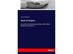 9783744785433 - Book of Vespers - Samuel Osgood Kartoniert (TB)