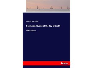 9783744787413 - Poems and Lyrics of the Joy of Earth - George Meredith Kartoniert (TB)