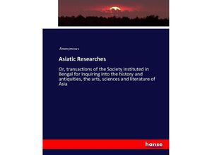 9783744794398 - Asiatic Researches - James Payn Kartoniert (TB)