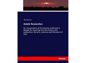 9783744794404 - Asiatic Researches - James Payn Kartoniert (TB)