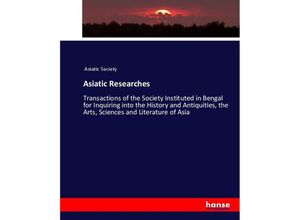 9783744795012 - Asiatic Researches - Asiatic Society Kartoniert (TB)